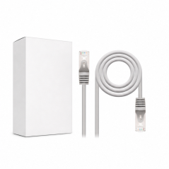 Nanocable câble réseau RJ45 Cat.6 FTP gris 20 m