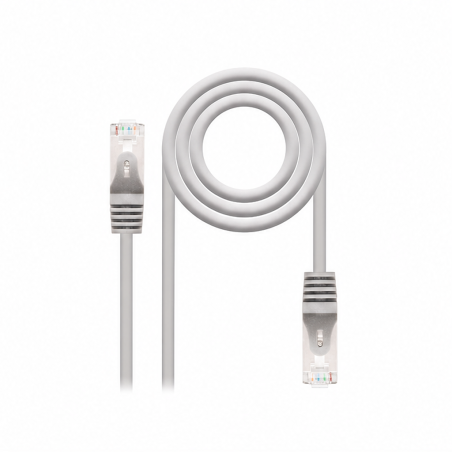 Nanocable Câble réseau RJ45 Cat.6 FTP AWG24 gris, 20 m