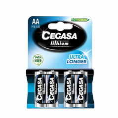 Cegasa Lithium 4 piles AA FR6 1,5 V | Blister
