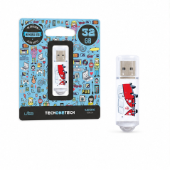 TechOneTech Camper Van Van USB 2.0 32 Go