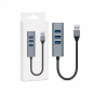 Aisens hub USB 3.0 en aluminium 4 ports USB-A, 10 cm