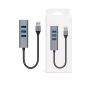 Aisens hub USB 3.0 en aluminium 4 ports USB-A, 10 cm