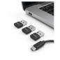 Hama USB-C Adapter USB-A to USB-C, 3-Pack