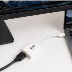 Nanocable USB-C to HDMI 4K Converter 15 cm White