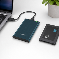 Boîtier externe AISENS 2,5" SATA USB 3.0 bleu