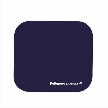 Tapis de souris Fellowes Microban bleu