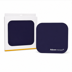 Tapis de souris Fellowes Microban bleu