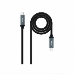 Câble USB-C Nanocable USB 3.2 Gen2x2 1 m noir