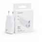 Aisens 30W slim GaN charger, 2x USB-C PD3.0 QC4.0, white