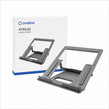Coolbox ATRIL02 support portable aluminium 17 pouces