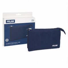 Milan Série 1918 trousse 5 compartiments bleu foncé