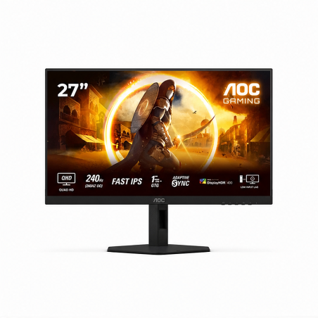Moniteur gaming AOC Q27G4ZR 27" Fast IPS QHD 240 Hz