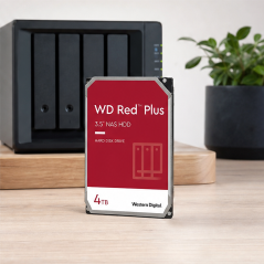 WD Red Plus 4 To SATA 3,5" pour NAS