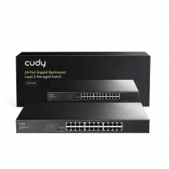 Cudy GS1024E : switch rackable 24 ports Gigabit