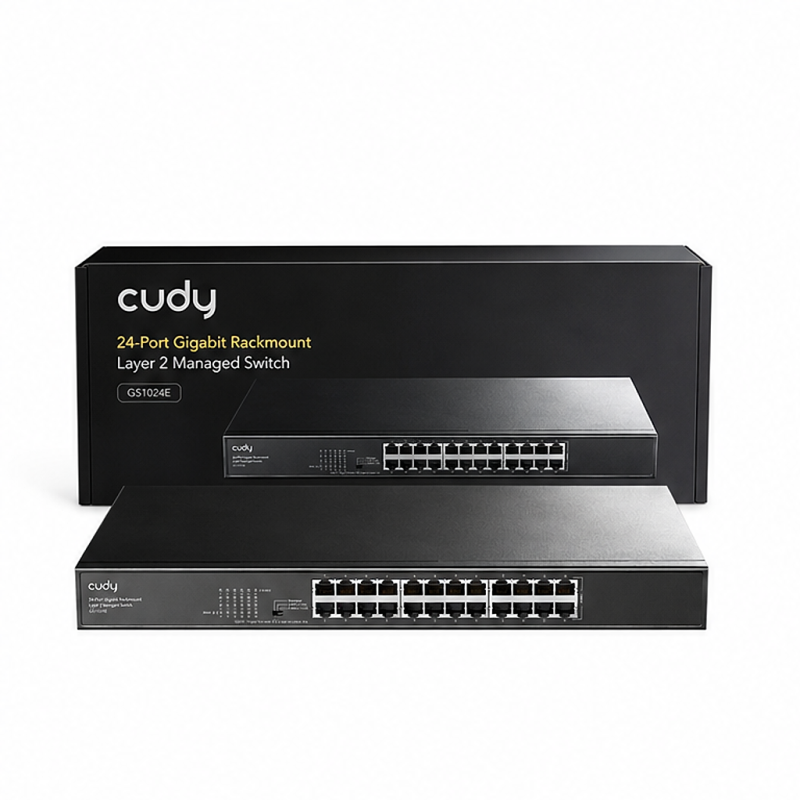 Cudy GS1024E 24-Port Gigabit Rackmount Switch