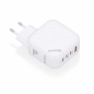 Aisens 100W GaN charger, 3x USB-C, 1x USB-A, white