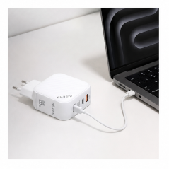 Aisens chargeur GaN 100W USB-C et USB-A blanc