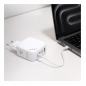 Aisens 100W GaN charger, 3x USB-C, 1x USB-A, white