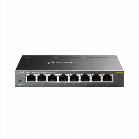 TP-Link TL-SG108E Switch Gigabit Easy Smart 8 ports