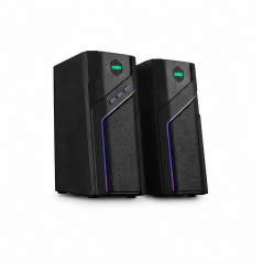 Urban Factory Boomee haut-parleurs Bluetooth 5.1 10 W noirs