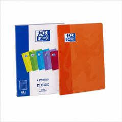 Oxford Classic 10 cahiers A4 quadrillés, 48 feuilles