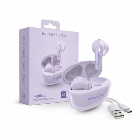 Energy Sistem PopBuds Bluetooth 6.0 lilas | 20 h