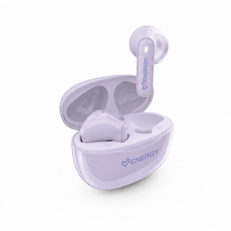 Energy Sistem PopBuds écouteurs True Wireless, Bluetooth 6.0, lilas