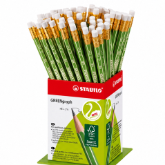 STABILO GREENgraph HB, 60-Pencil Display