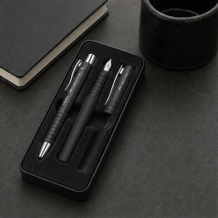 Faber-Castell Poly Black Set, Ballpoint + Fountain