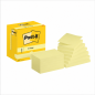 Post-it Z-Notes 76 x 127 mm, light yellow, 12-pack