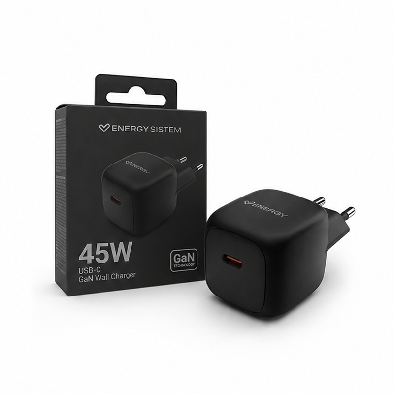 Energy Sistem 45W GaN Charger black