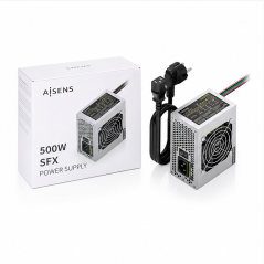 Aisens 500W SFX power supply silver, cable included
