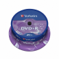 Verbatim DVD+R 16x 4.7GB - 25 Pack Spindle