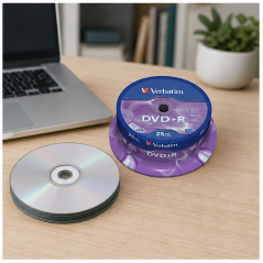 Verbatim DVD+R 16x 4,7 Go - Boîtier de 25