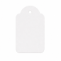 Apli lot de 500 étiquettes à suspendre 36 x 53 mm blanches