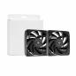 Mars Gaming MF-NCLX2 120 mm PWM Fan Kit Black
