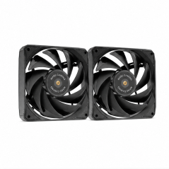 Kit de ventilateurs PWM Mars Gaming MF-NCLX2 120 mm noir