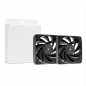 Mars Gaming MF-NCLX2 120 mm PWM Fan Kit Black