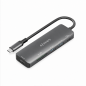 Aisens 6-in-1 USB-C Dock Gray 15 cm