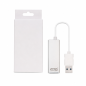 Nanocable Convertisseur USB 3.0 vers Ethernet Gigabit, aluminium, 15 cm