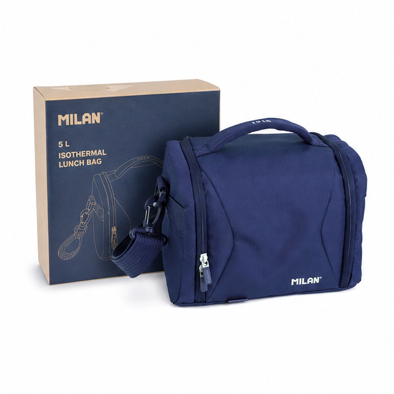Milan Collection 430 sac isotherme pour repas 5 L bleu marine