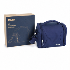 Milan sac isotherme repas 5 L bleu marine
