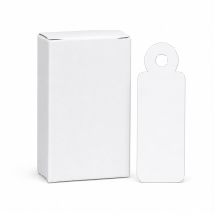 Apli White String Tags 13 x 34 mm, 1,000 pcs.