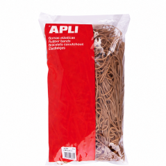 Apli Elastic Bands 140 x 2 mm 1 kg Bag