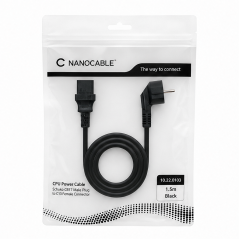 Nanocable câble d’alimentation CPU CEE7/C13 10 m