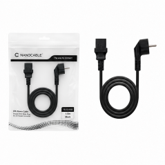 Nanocable CPU power cable CEE7/C13 10 m black