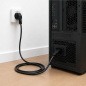 Nanocable câble d’alimentation CPU CEE7/M vers C13/H noir 10 m