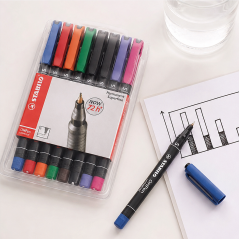 STABILO OHPen universal 8-pack 0.4 mm markers