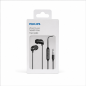 Philips TAE1126BK In-Ear Headphones with Mic, Black