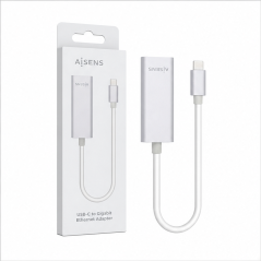 Adaptateur USB-C Ethernet Gigabit Aisens 15 cm